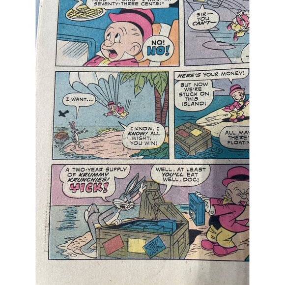Whitman Bugs Bunny No.165 Vintage 1975 Comic Elmer Fudd Porky Pig Bagged Boarded - Picture 4 of 6